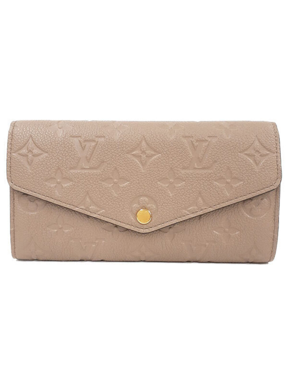 Louis Vuitton Monogram Empreinte Portefeuille Sarah Bi fold Long Wallet